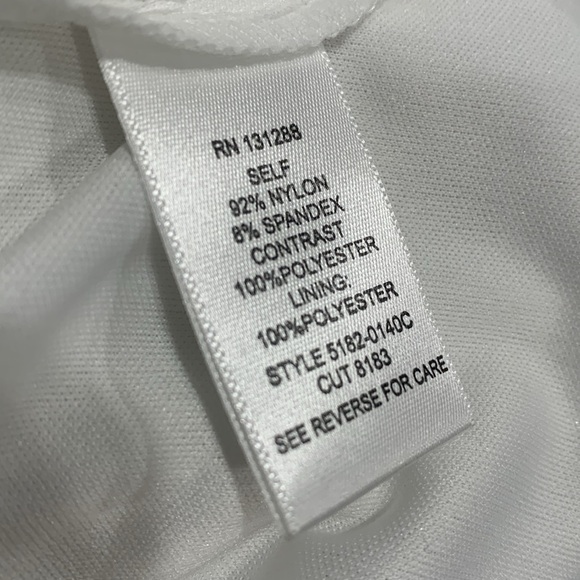 Formal Off White Lace Tulle High Low Dress Size 9 - Picture 9 of 9